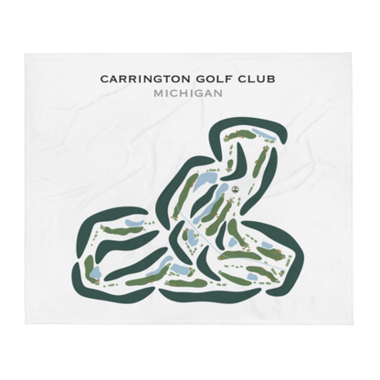 Carrington Golf Club, Michigan - Printed Golf Courses