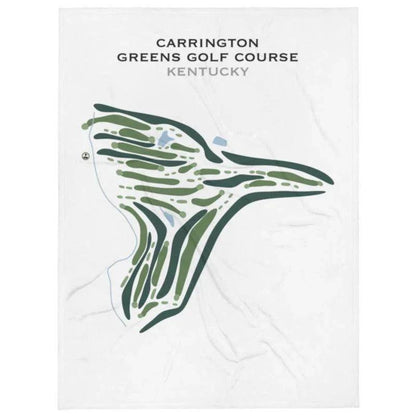 Carrington Greens Golf Course, Kentucky - Printed Golf Courses