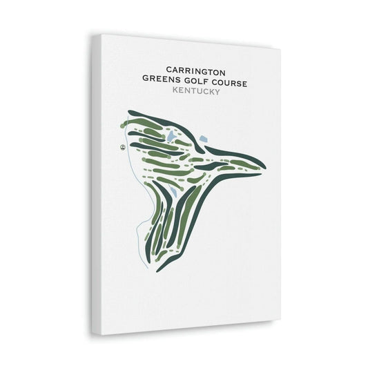 Carrington Greens Golf Course, Kentucky - Printed Golf Courses
