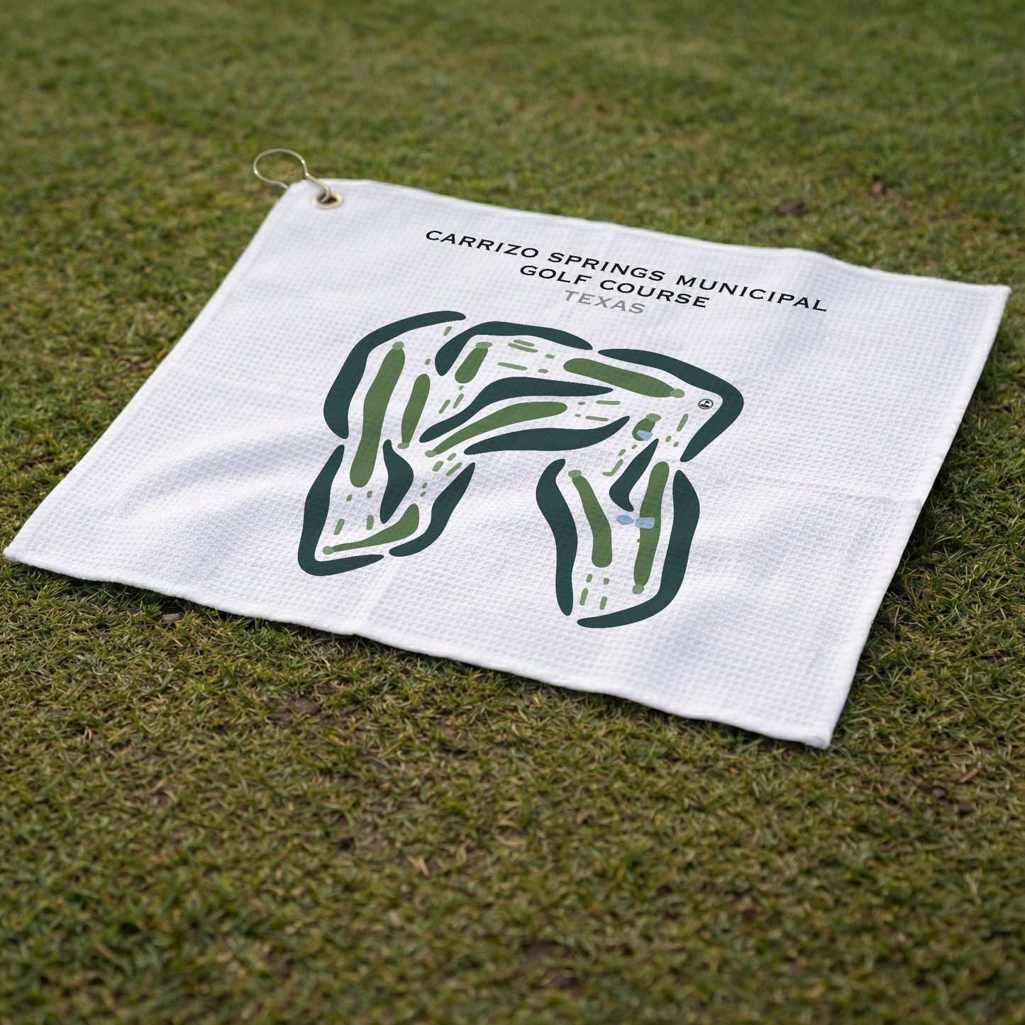 Carrizo Springs Municipal Golf Course, Texas - Printed Golf Courses