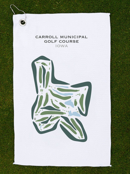 Carroll Municipal Golf Course, Iowa - Printed Golf Courses