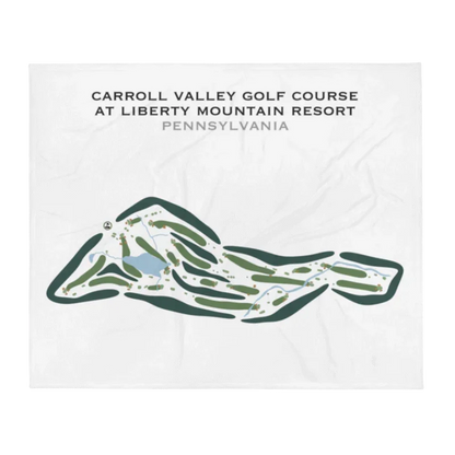 Carroll Valley Golf Course at Liberty Mountain Resort, Pennsylvania - Printed Golf Courses