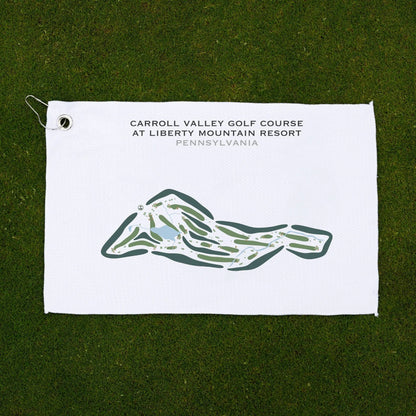 Carroll Valley Golf Course at Liberty Mountain Resort, Pennsylvania - Printed Golf Courses