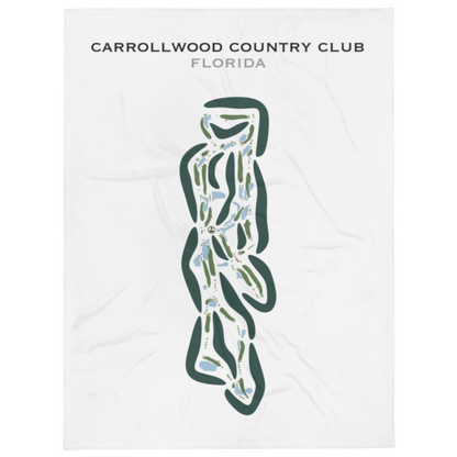 Carrollwood Country Club, Florida - Printed Golf Courses