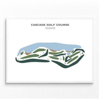 Cascade Golf Course, Idaho - Printed Golf Courses