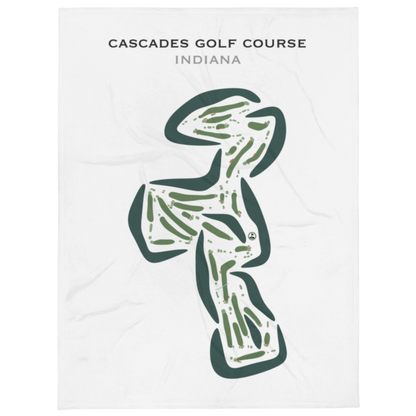 Cascades Golf Course, Indiana - Printed Golf Courses