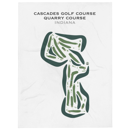 Cascades Golf Course - Quarry Course, Indiana - Printed Golf Courses