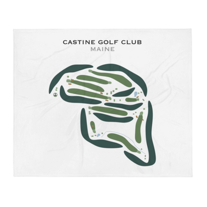 Castine Golf Club, Maine - Printed Golf Courses