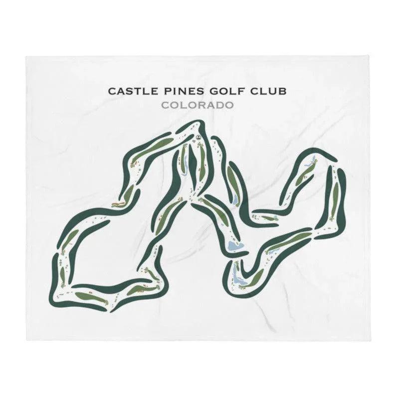 Castle Pines Golf Club, Colorado - Printed Golf Courses