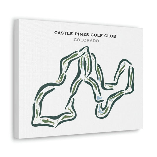 Castle Pines Golf Club, Colorado - Printed Golf Courses