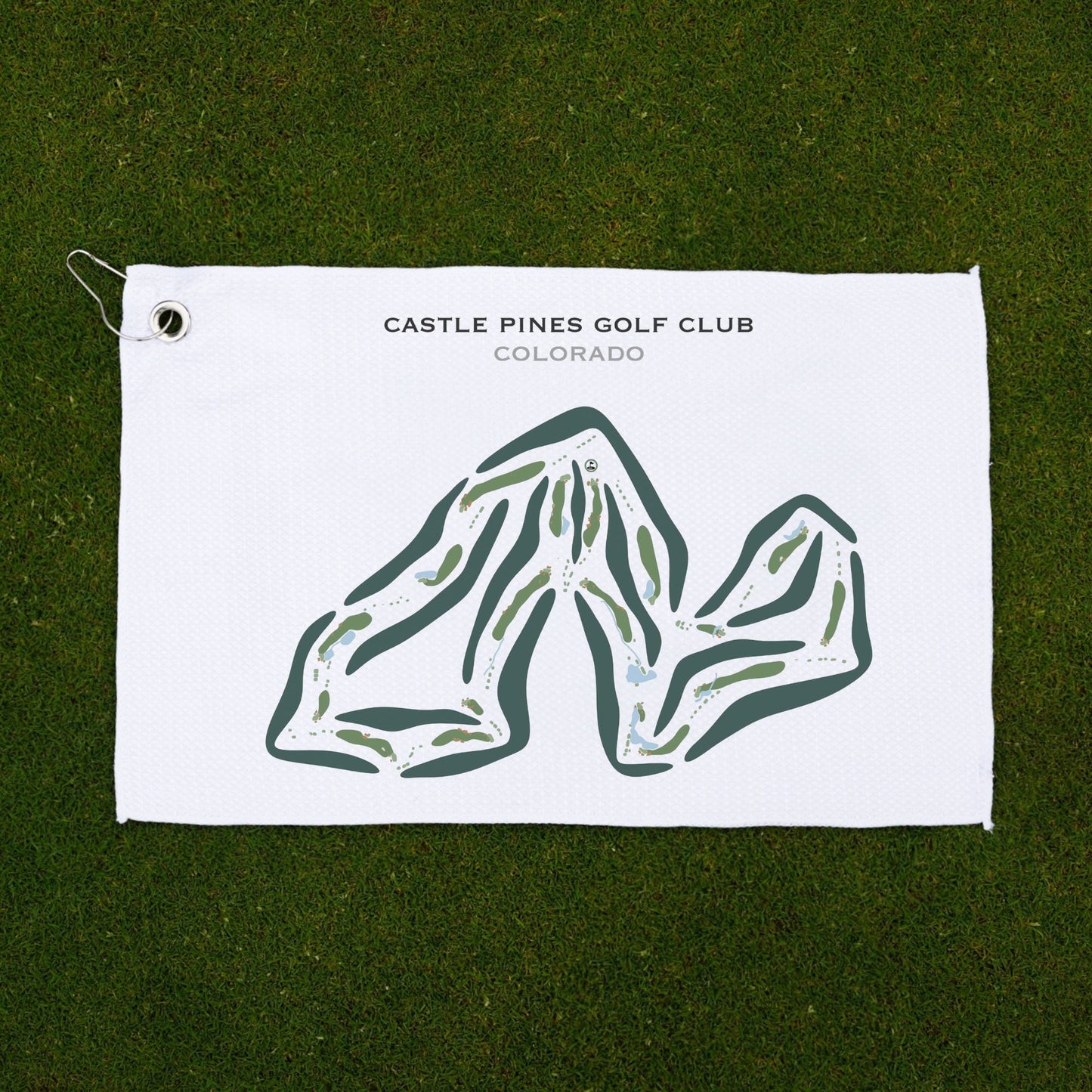 Castle Pines Golf Club, Denver, Colorado - Printed Golf Courses