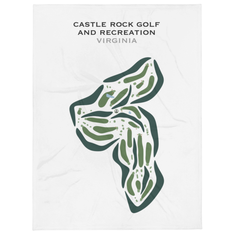 Castle Rock Golf & Recreation, Virginia - Printed Golf Courses