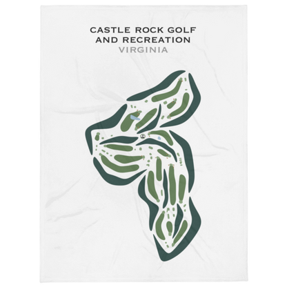 Castle Rock Golf & Recreation, Virginia - Printed Golf Courses