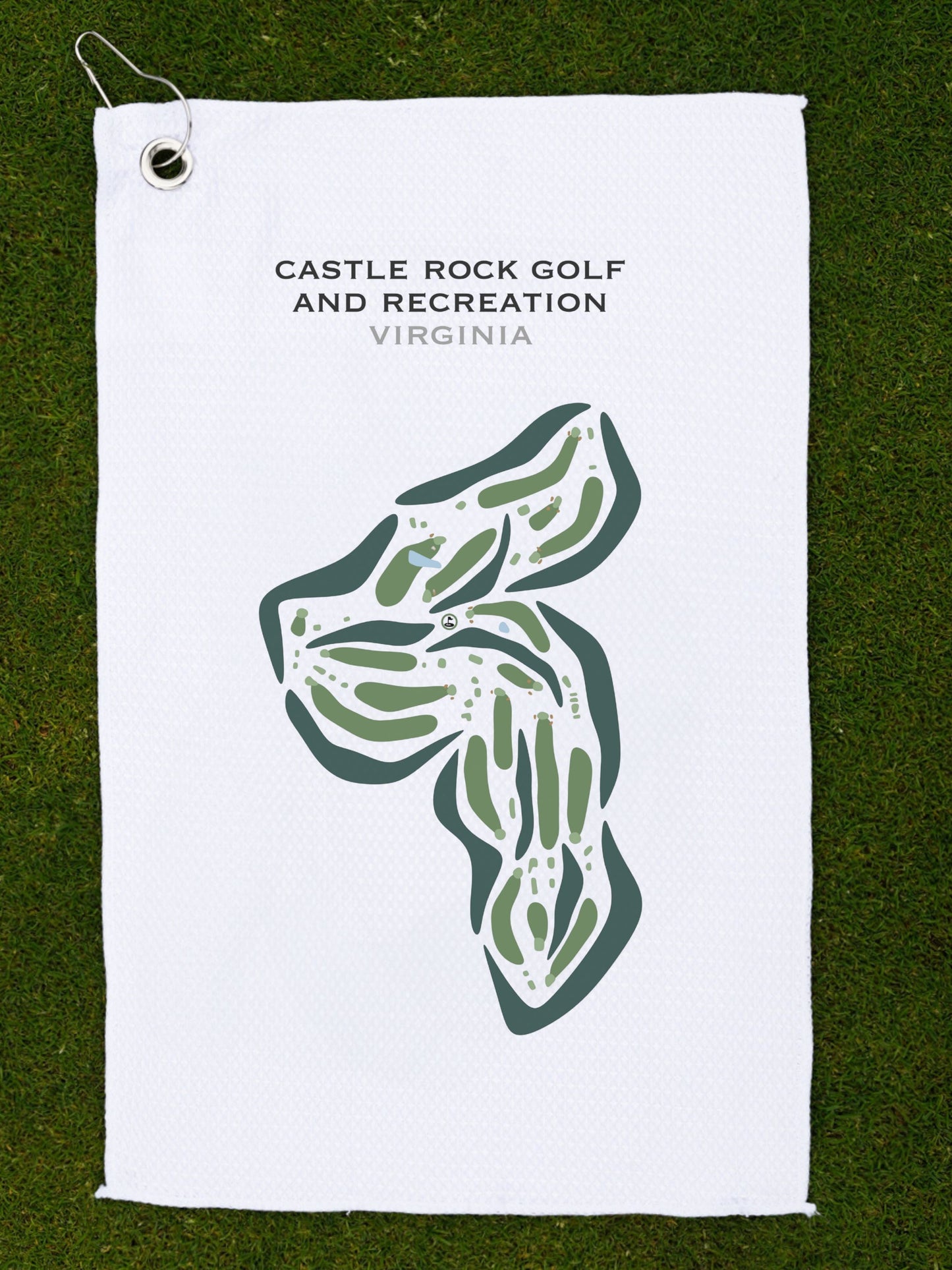 Castle Rock Golf & Recreation, Virginia - Printed Golf Courses