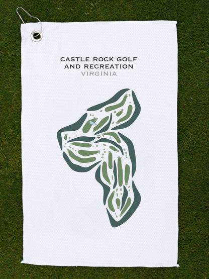 Castle Rock Golf & Recreation, Virginia - Printed Golf Courses