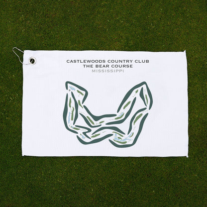 Castlewoods Country Club - The Bear Course, Mississippi - Printed Golf Courses