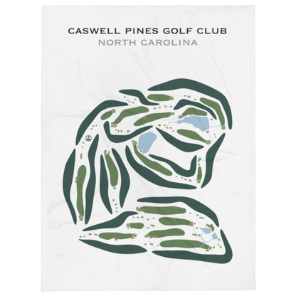 Caswell Pines Golf Club, North Carolina - Printed Golf Courses
