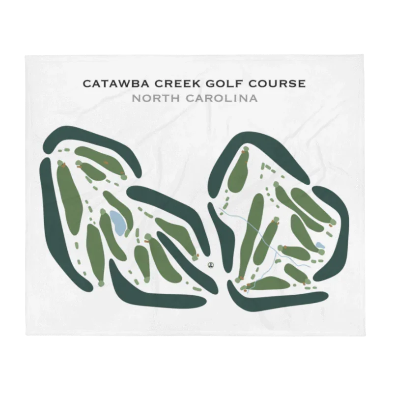 Catawba Creek Golf Course, North Carolina - Printed Golf Courses