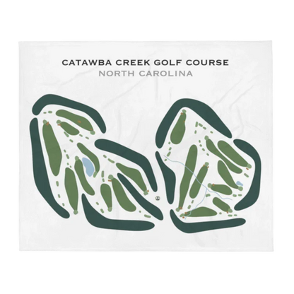 Catawba Creek Golf Course, North Carolina - Printed Golf Courses