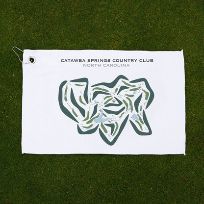 Catawba Springs Country Club, North Carolina - Printed Golf Courses