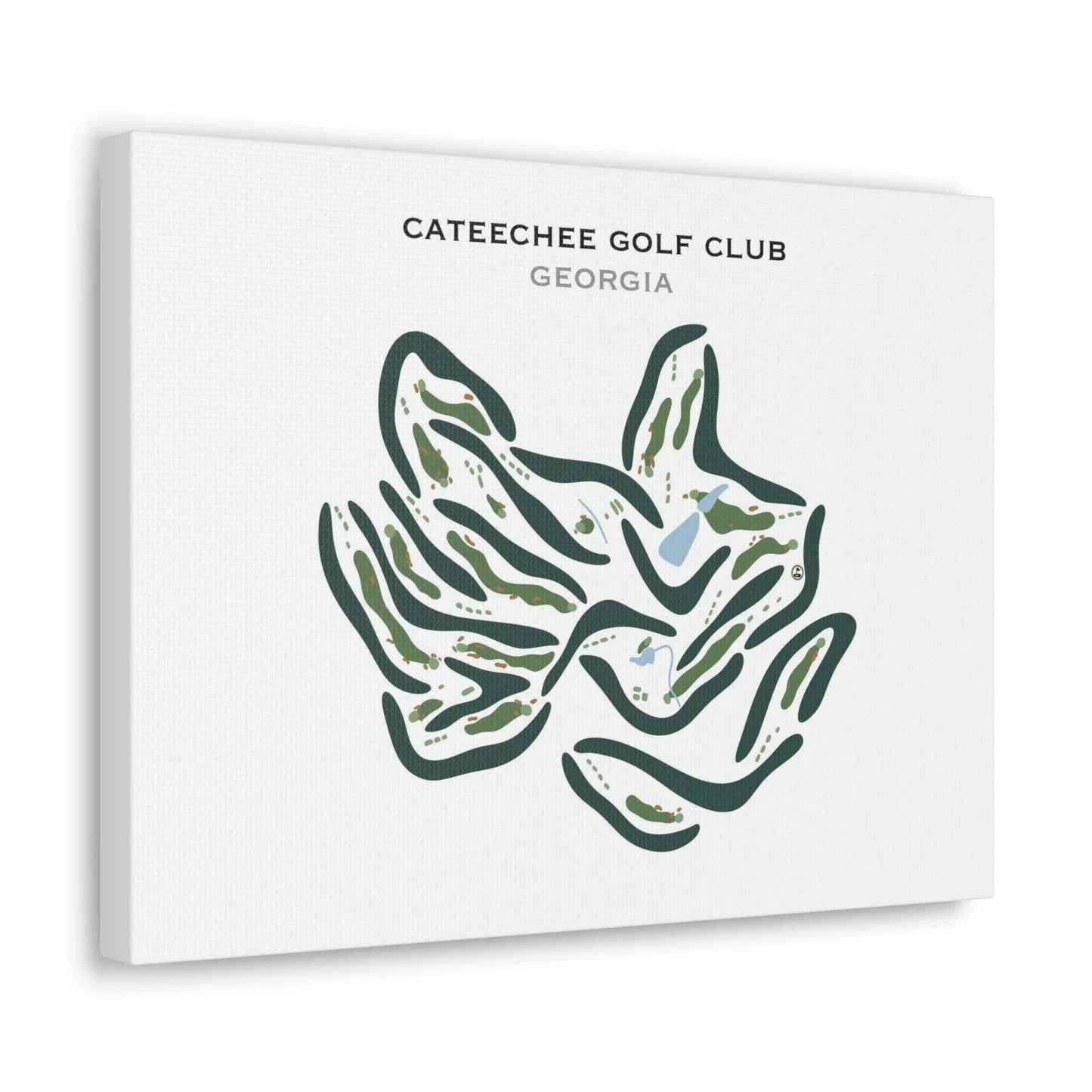 Cateechee Golf Club, Georgia - Printed Golf Courses