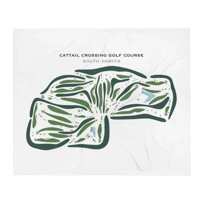 Cattail Crossing Golf Course, South Dakota - Printed Golf Courses