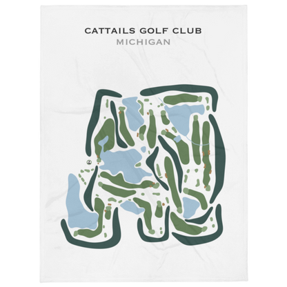 Cattails Golf Club, Michigan - Printed Golf Courses