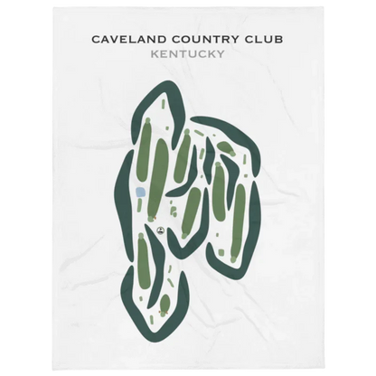 Caveland Country Club, Kentucky - Printed Golf Courses