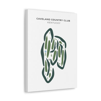 Caveland Country Club, Kentucky - Printed Golf Courses