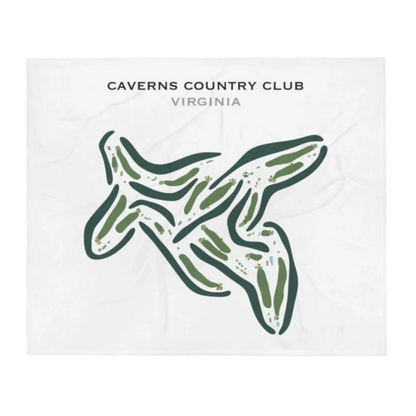 Caverns Country Club, Virginia - Printed Golf Courses