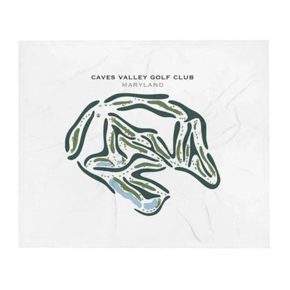 Caves Valley Golf Club, Maryland - Printed Golf Courses