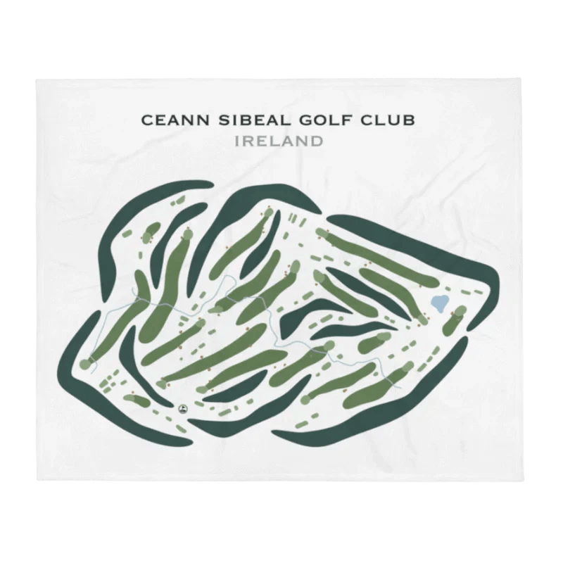 Ceann Sibeal Golf Club, Ireland - Printed Golf Course