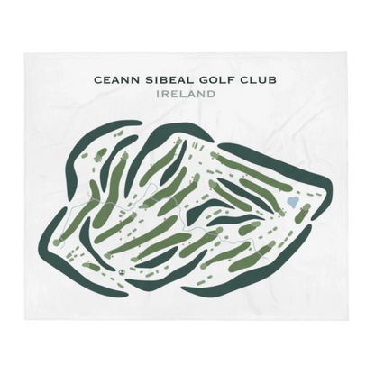 Ceann Sibeal Golf Club, Ireland - Printed Golf Course