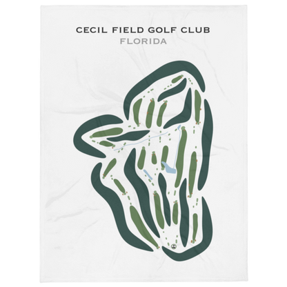 Cecil Field Golf Club, Florida - Printed Golf Courses