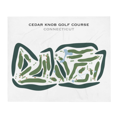 Cedar Knob Golf Course, Connecticut - Printed Golf Courses