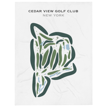 Cedar View Golf Club, New York - Printed Golf Courses