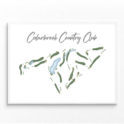 Cedarbrook Country Club, North Carolina - Gradient Style