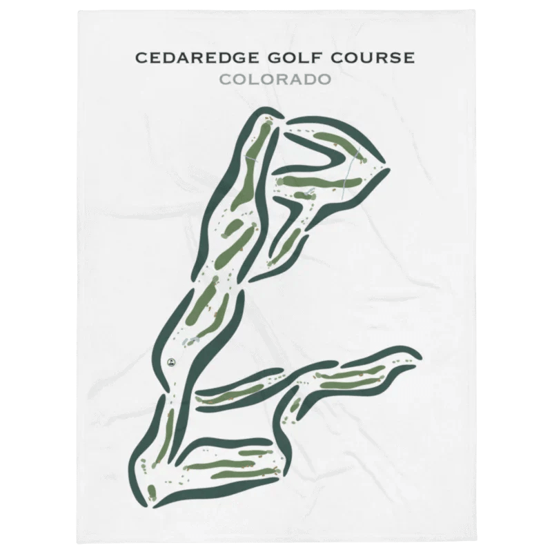 Cedaredge Golf Club, Colorado - Printed Golf Courses