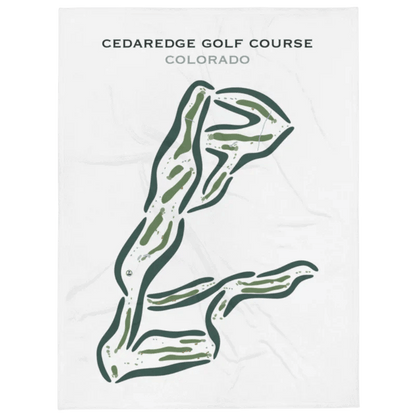 Cedaredge Golf Club, Colorado - Printed Golf Courses