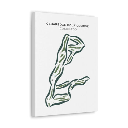 Cedaredge Golf Club, Colorado - Printed Golf Courses