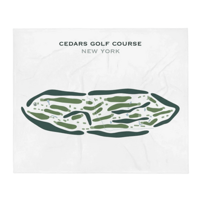 Cedars Golf Course, New York - Printed Golf Courses