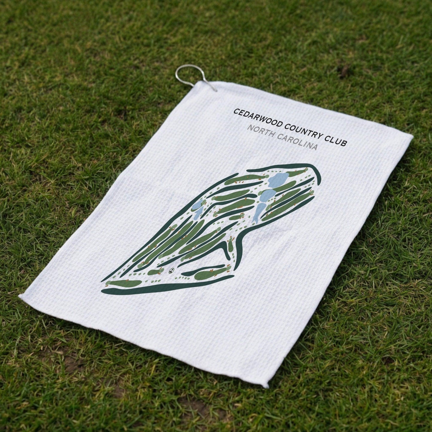Cedarwood Country Club, North Carolina - Printed Golf Courses