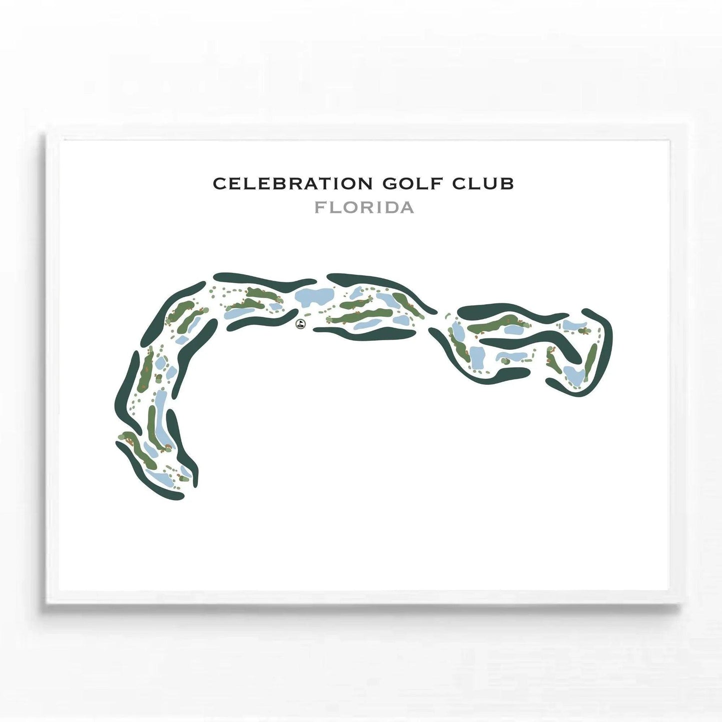 Celebration Golf Club, Florida - Printed Golf Course