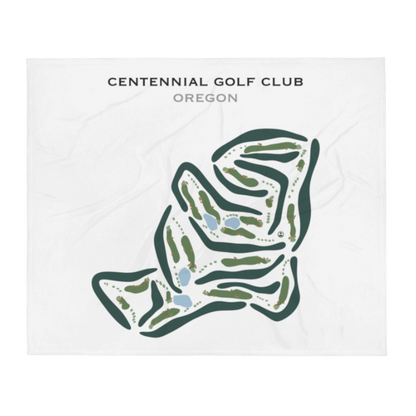 Centennial Golf Club, Oregon - Printed Golf Courses