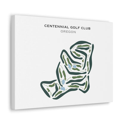 Centennial Golf Club, Oregon - Printed Golf Courses