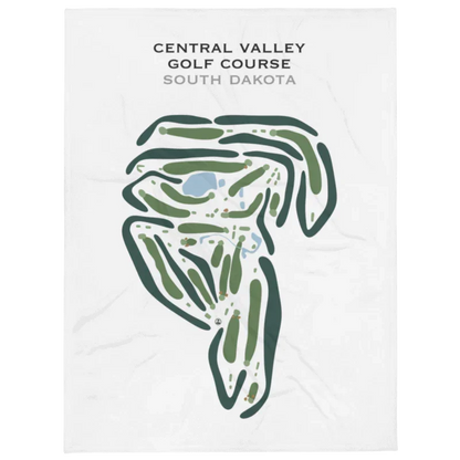 Central Valley Golf Course, South Dakota - Printed Golf Courses
