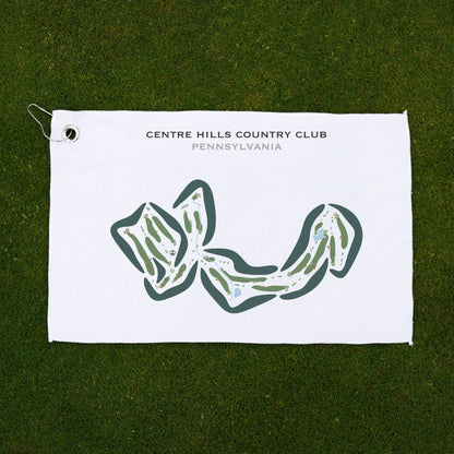 Centre Hills Country Club, Pennsylvania - Printed Golf Courses