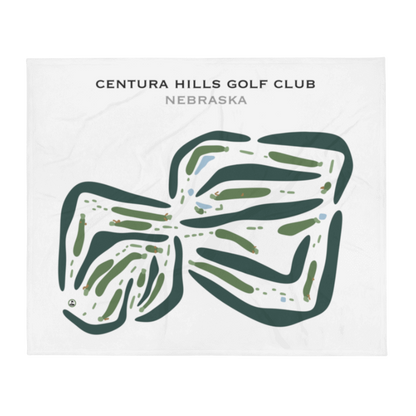 Centura Hills Golf Club, Nebraska - Printed Golf Courses