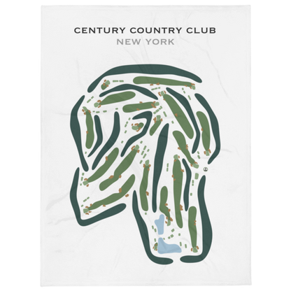 Century Country Club, New York - Printed Golf Courses