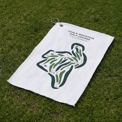 Chalk Mountain Golf Course, California - Printed Golf Courses